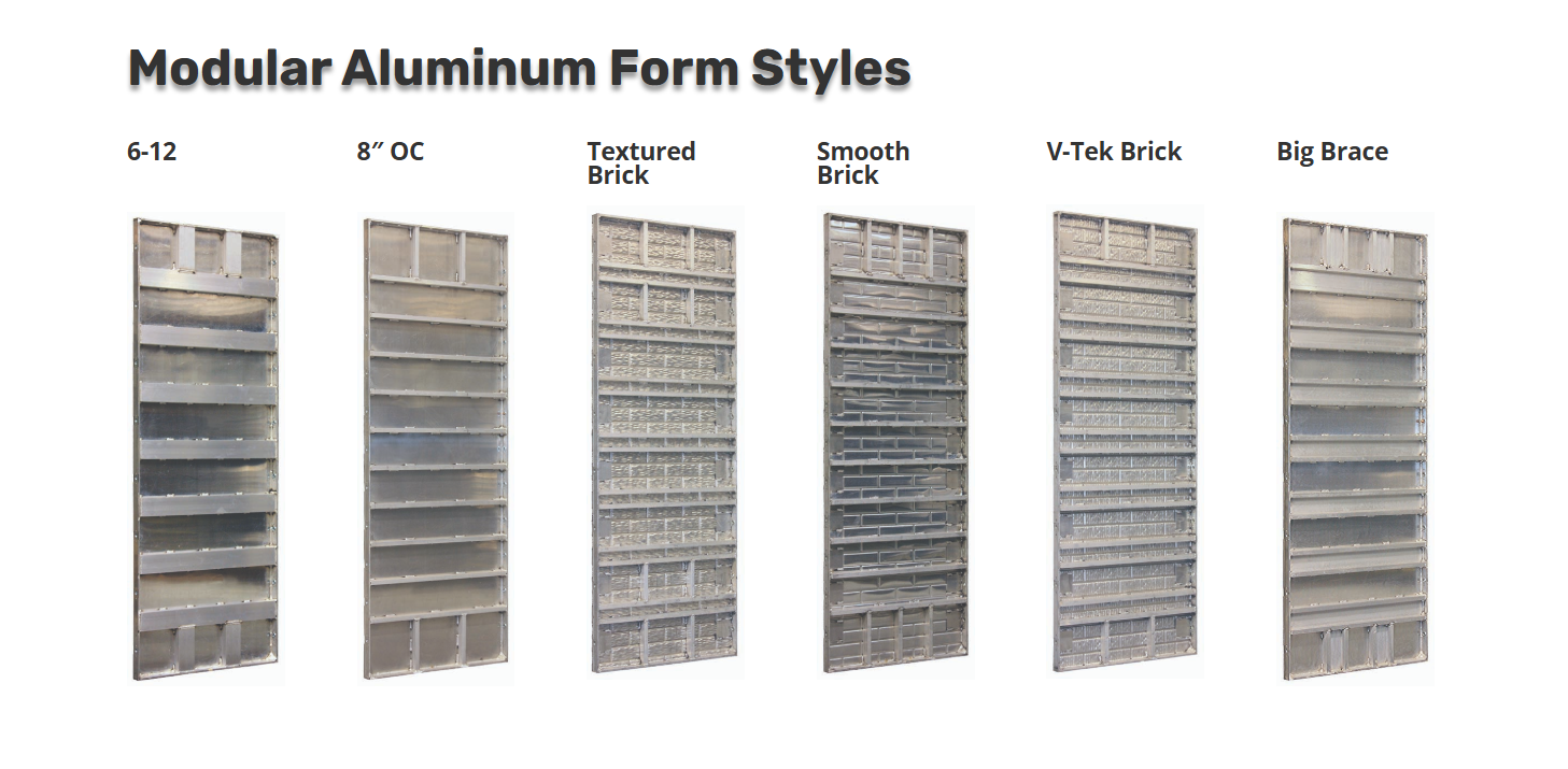 Modular Aluminum Forms